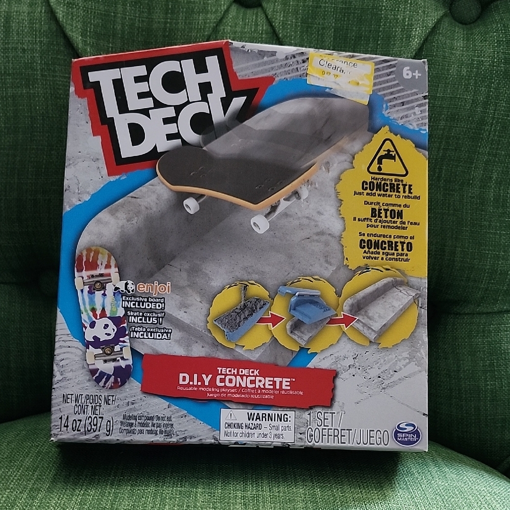 Tech Deck D.I.Y Concrete Skatepark Set